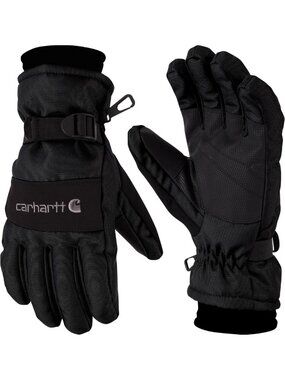 Waterproof Insulated Knit Cuff Gloves for Men - Warm, Durable Winter Gear
